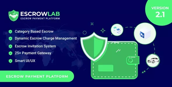 EscrowLab v2.1 - Escrow Payment Platform