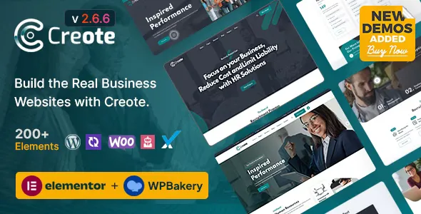 Creote v1.5.1 - Consulting Business WordPress Theme