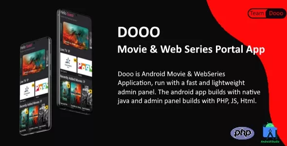 Dooo v2.1.0 - Movie & Web Series Portal App