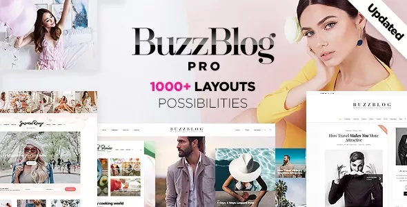 Buzz v5.1 - Lifestyle Blog & Magazine WordPress Theme