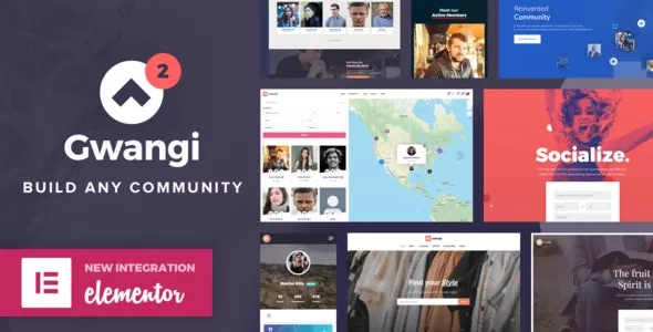 Gwangi v2.4.1 - PRO Multi-Purpose Membership, Social Network & BuddyPress Community Theme